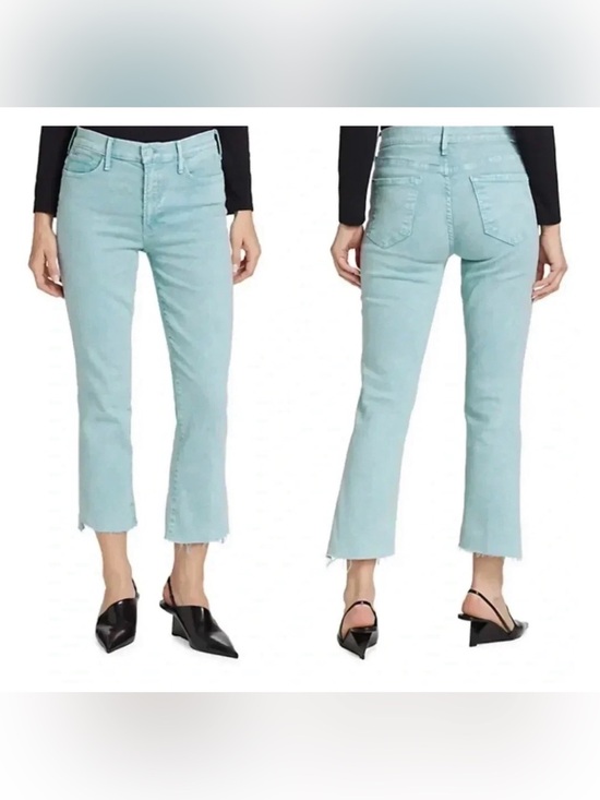 MOTHER Denim - Mother womens the insider crop step fray jeans size 26